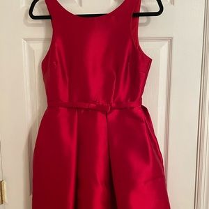 Red dress